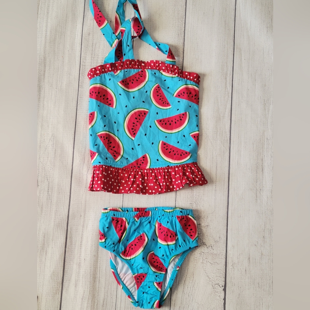 Kelly's Kids watermelon Tankini Set